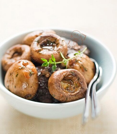 黑醋香草腌蘑菇的做法