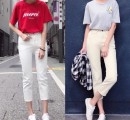 夏天不同颜色T恤怎么搭配 夏日基础款T恤搭配