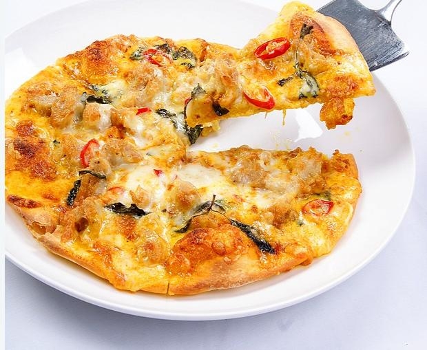 泰皇沙嗲猴菇披萨的做法