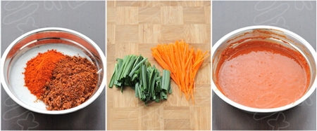 韓國泡菜怎麼做:辣白菜步驟7-9