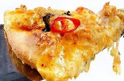 泰皇沙嗲猴菇披薩