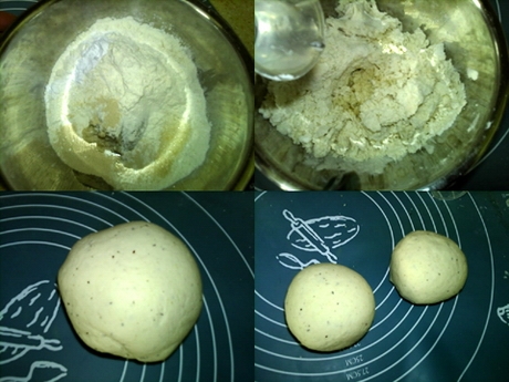 原味豆渣厚锅饼步骤2