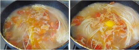 西红柿鸡蛋汤面步骤7-8