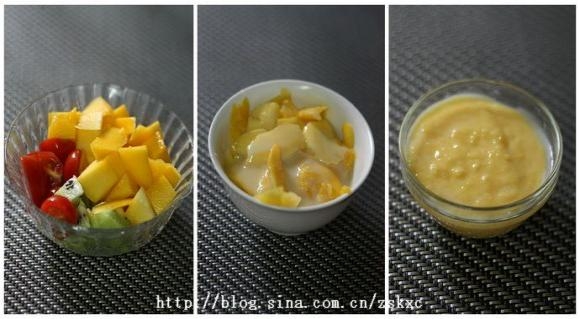 鲜虾芒果蜜乳沙拉的做法