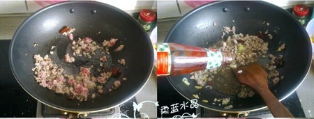 青椒肉酱面步骤1-2