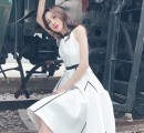 纤瘦型女生适合什么连衣裙 骨感身材就这么穿